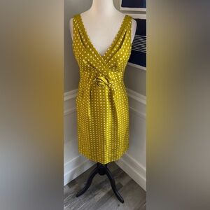 J. Crew Women’s Green Silk Dress